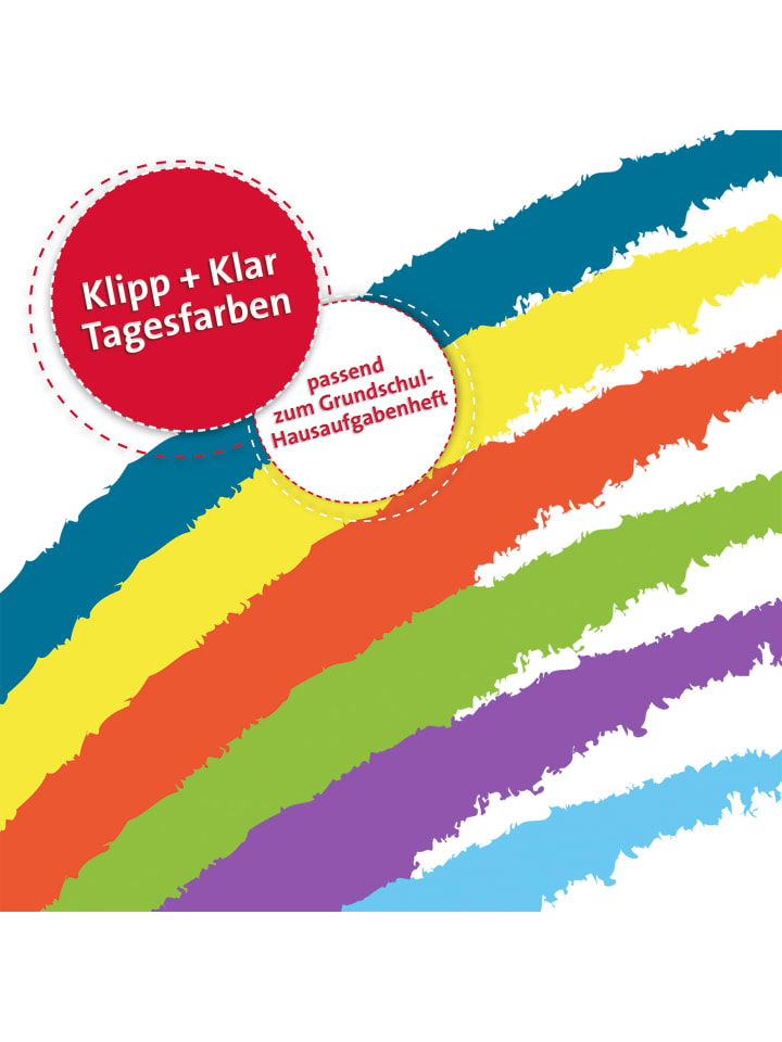 ROTH Klipp&Klar Stundenplan Steck Fix, Tyrannosaurus, A3 in Bunt günstig kaufen onesize