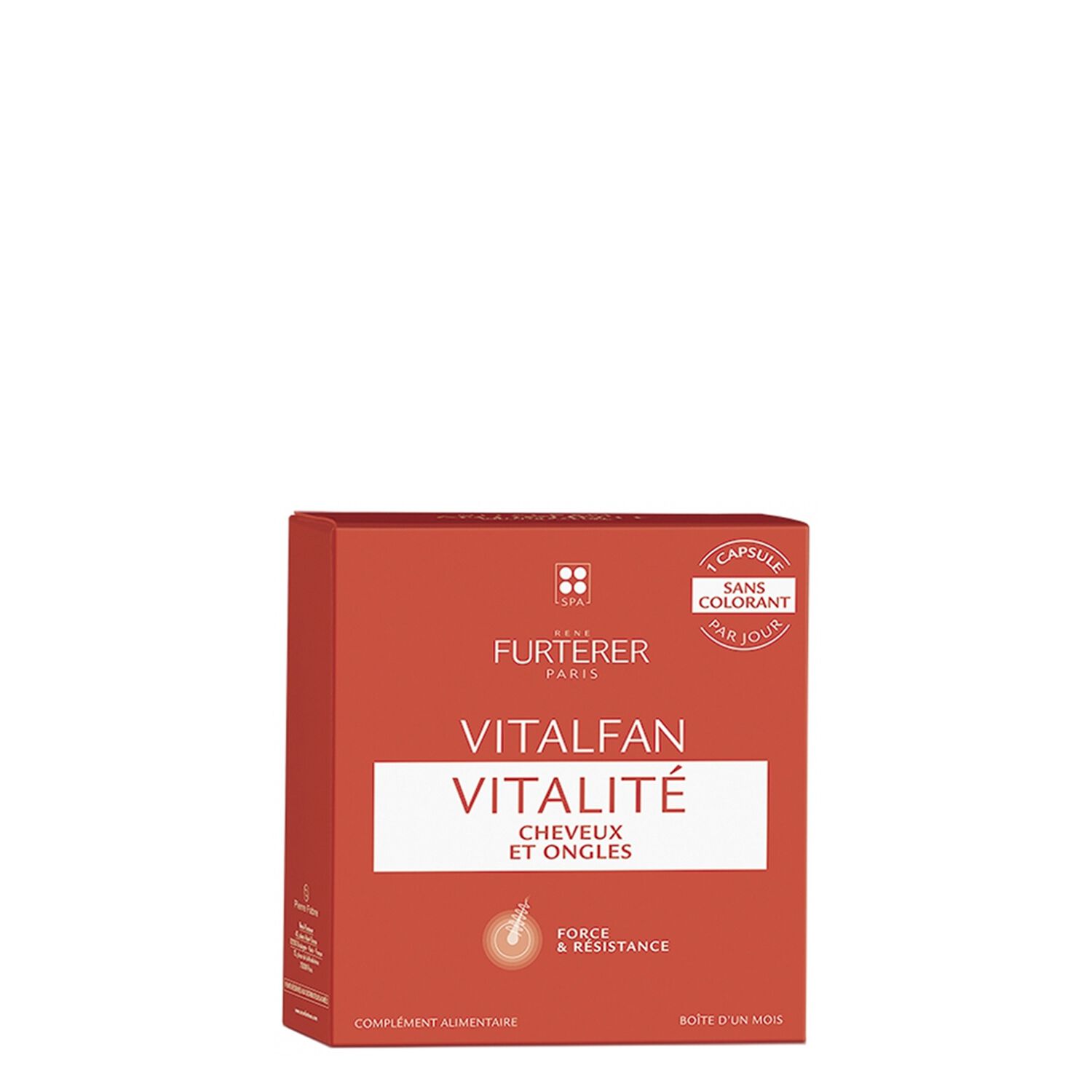 René Furterer Cure Vitalité Cheveux & Ongles Vitalfan - 30 Capsules