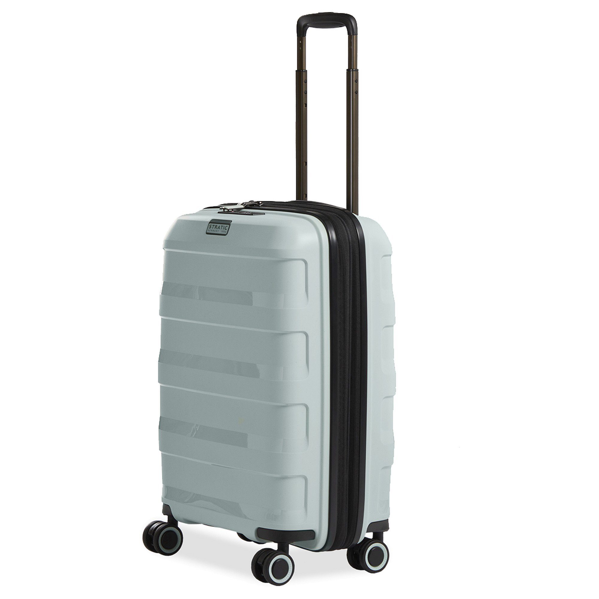 Stratic Handgepäck-Trolley Straw+ - 4-Rollen-Trolley 55 cm S erw., 4 Rollen Rollen