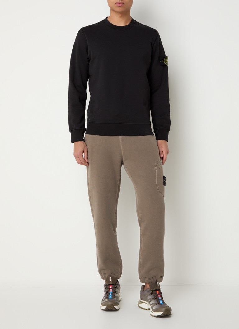 Pantaloni de trening Stone Island 61141 Slim Fit cu logo