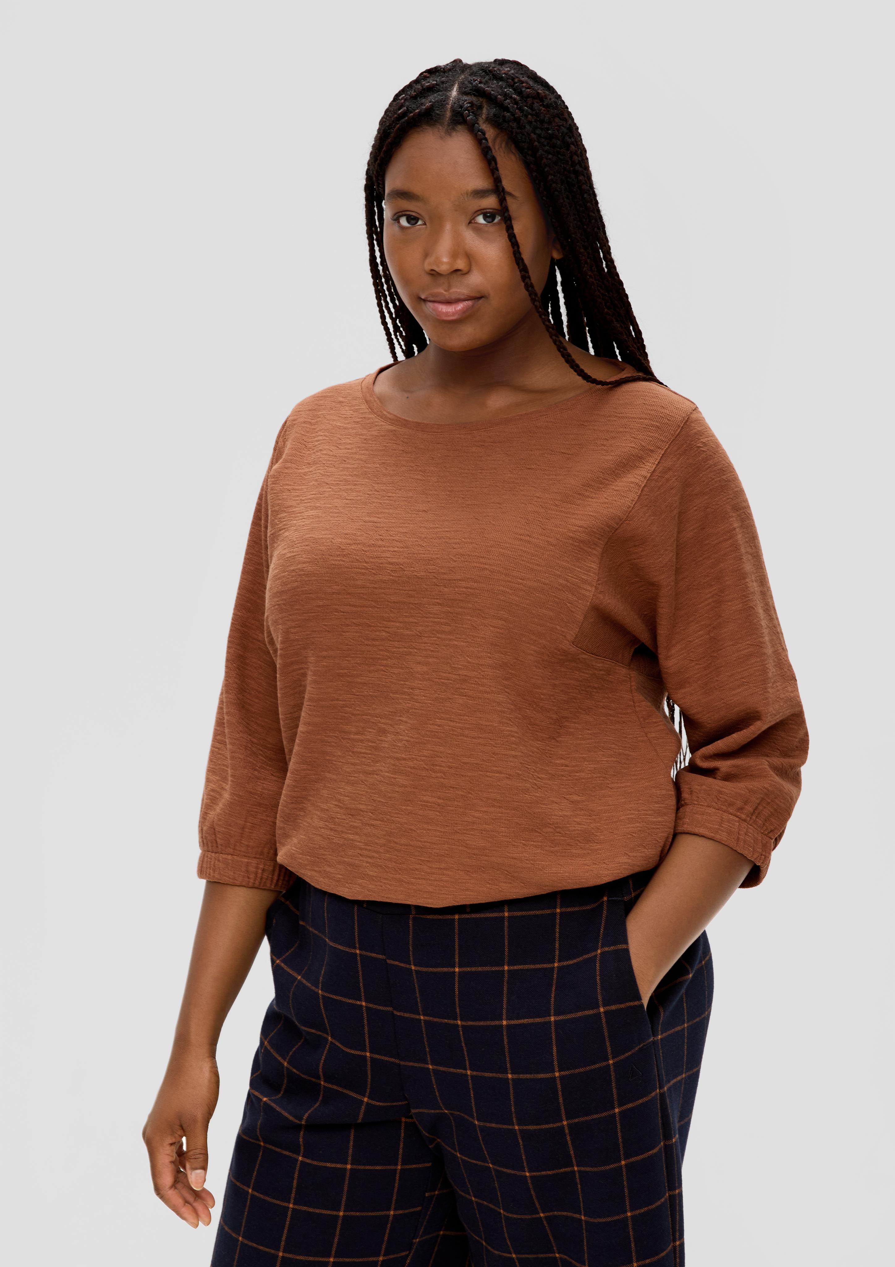 Shirt mit Flammgarnstruktur  2135873-8755
