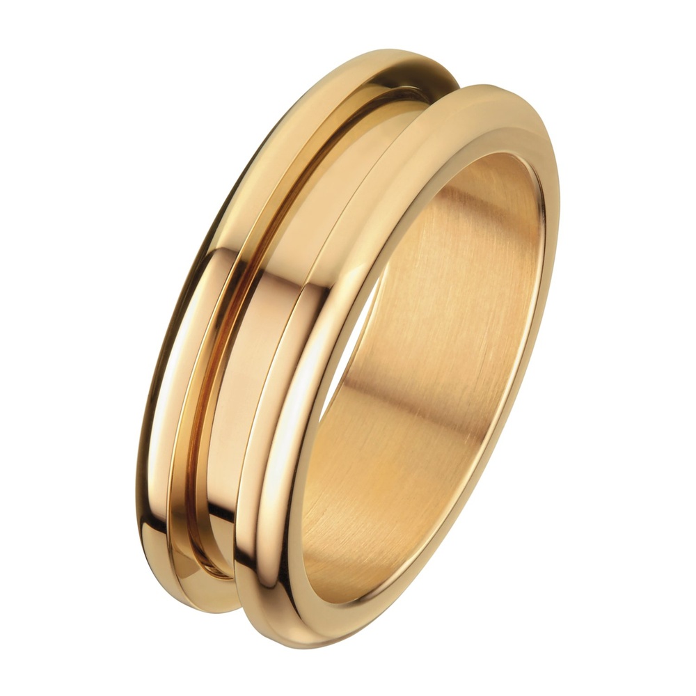 Bering Bague pour femme Acier inoxydable or Bague