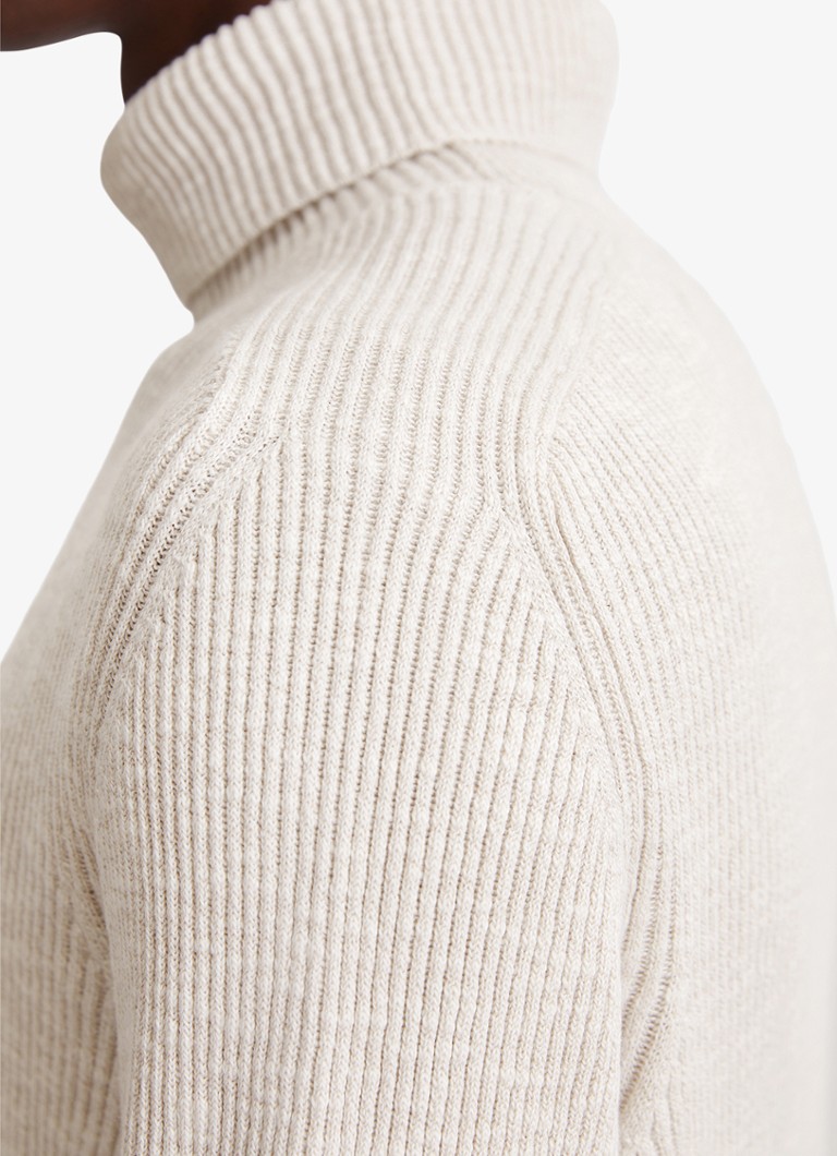 Marc O'Polo Textured ribbed turtleneck