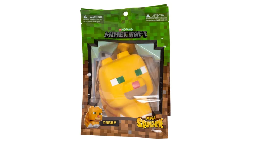 Minecraft Mega SquishMe S2 - Katze braun