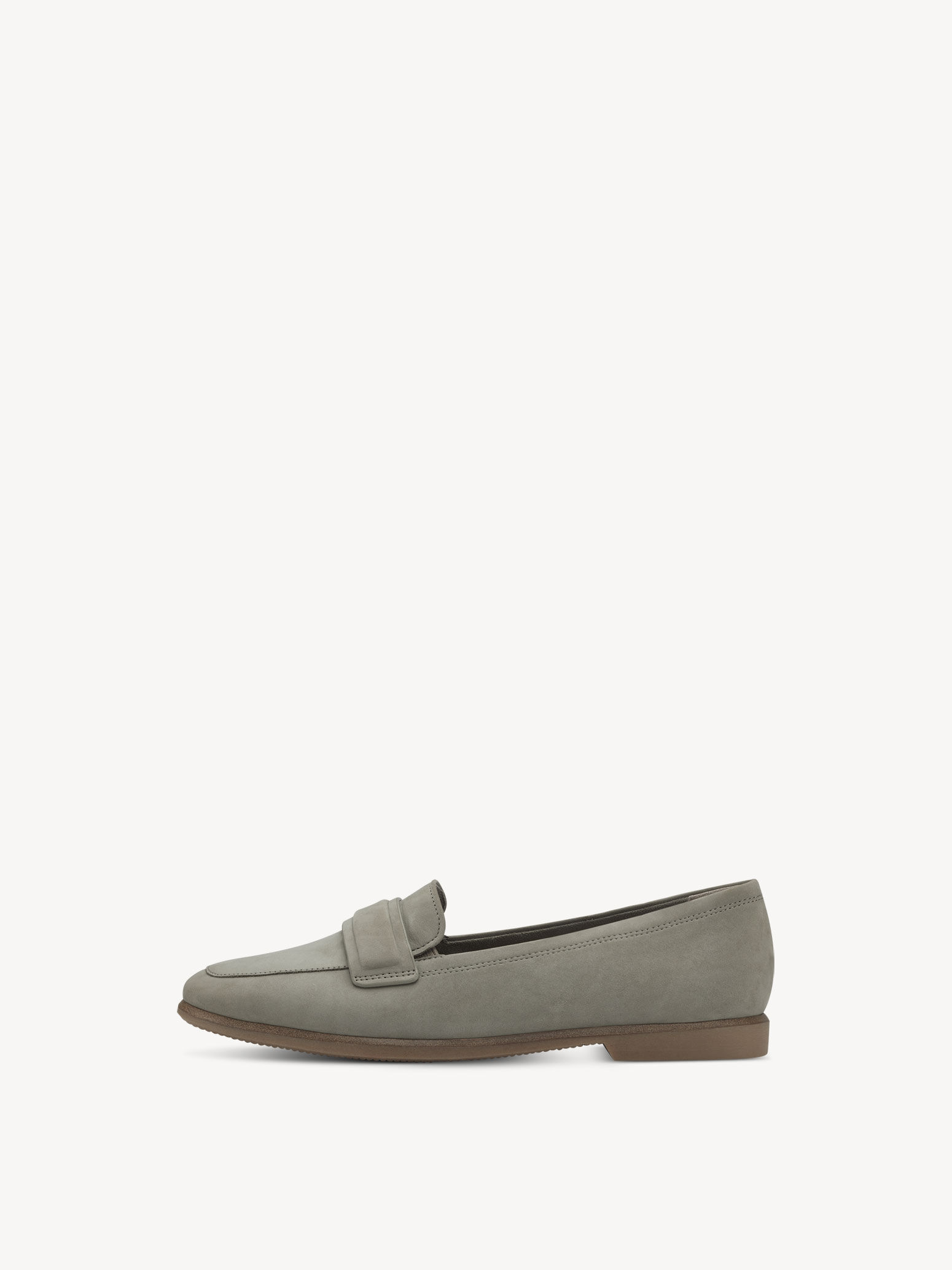Slipper en cuir - vert