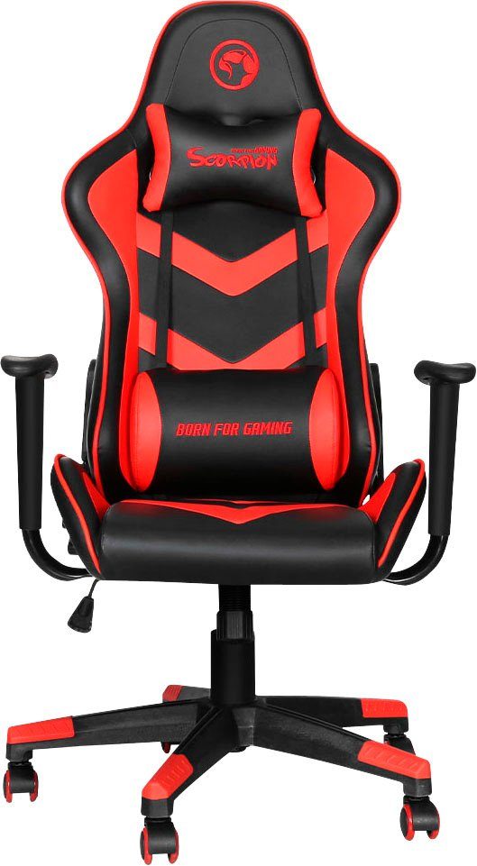 MARVO Gaming-Stuhl CH-106 - ergonomisch, höhenverstellbar, Schreibtischstuhl