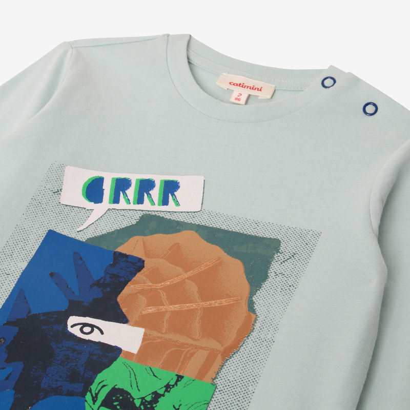 Tee-shirt bio garçon tricératops Catimini