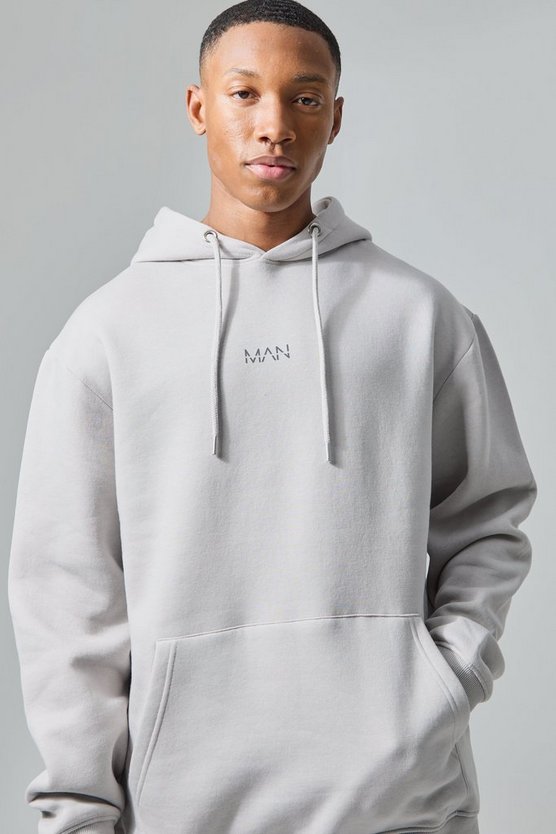Man Active Oversize Hoodie