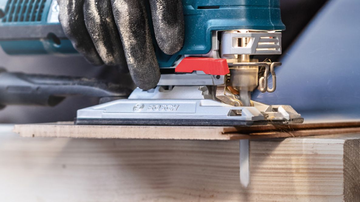 Bosch Blå tillbehör 2608901707 EXPERT Laminate Clean T128BHM sticksågblad 2-delat.