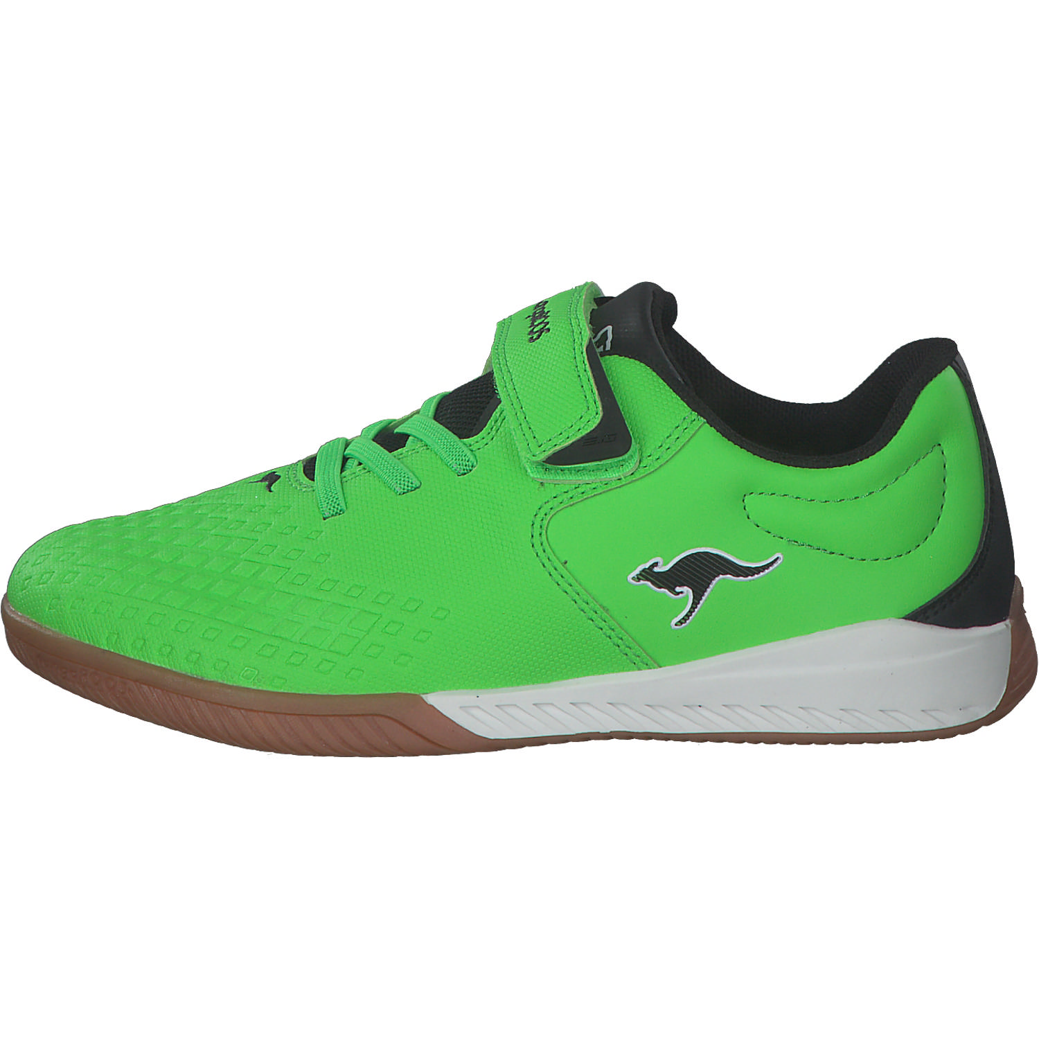 KangaROOS K5-Comb EV 18766, Hallenschuhe, Kinder, neon green/jet black