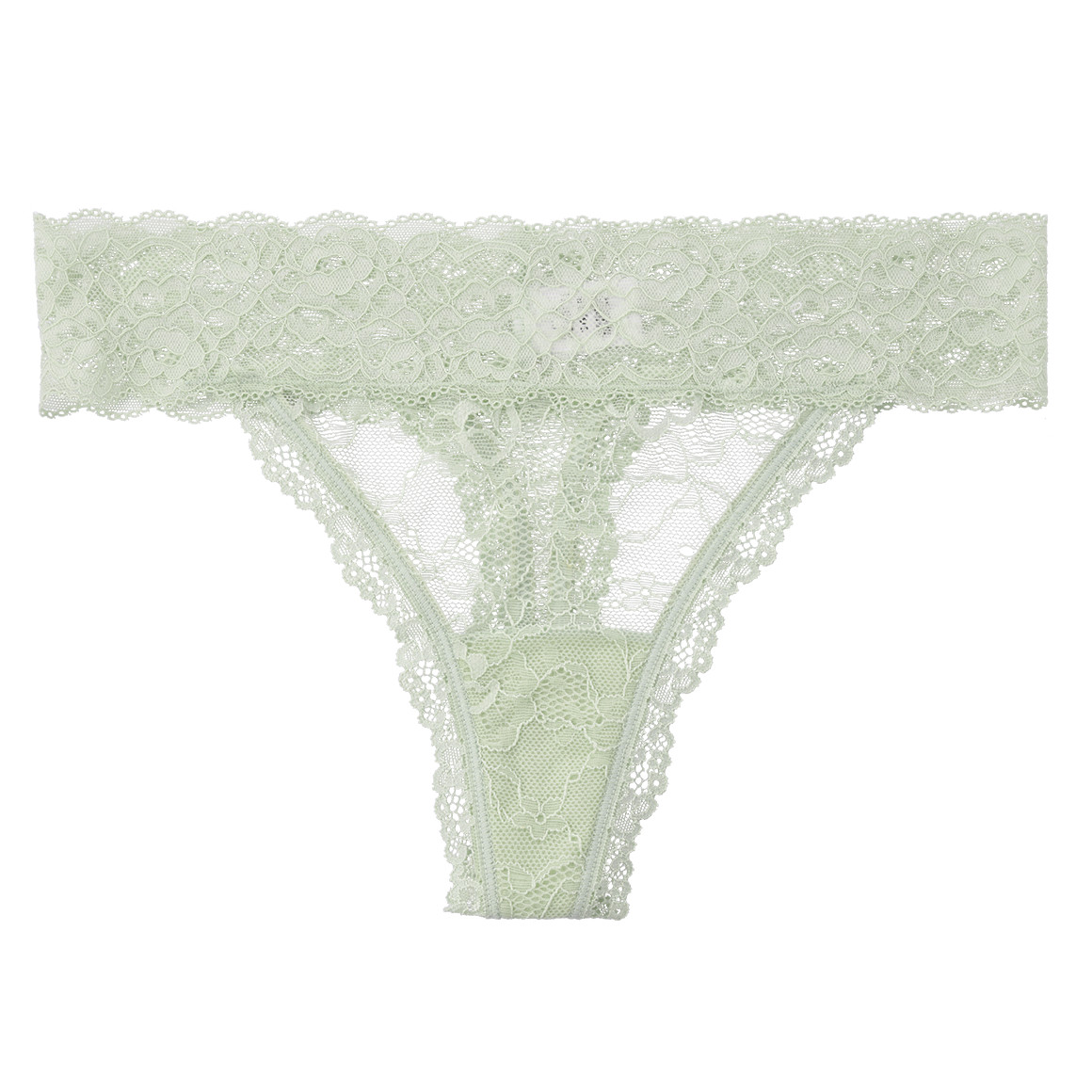 3 Damen Strings mit Spitze
