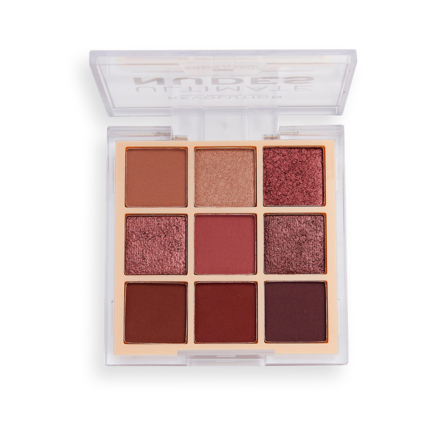 REVOLUTION Ultimate Nudes paleta senčil srednje velikosti