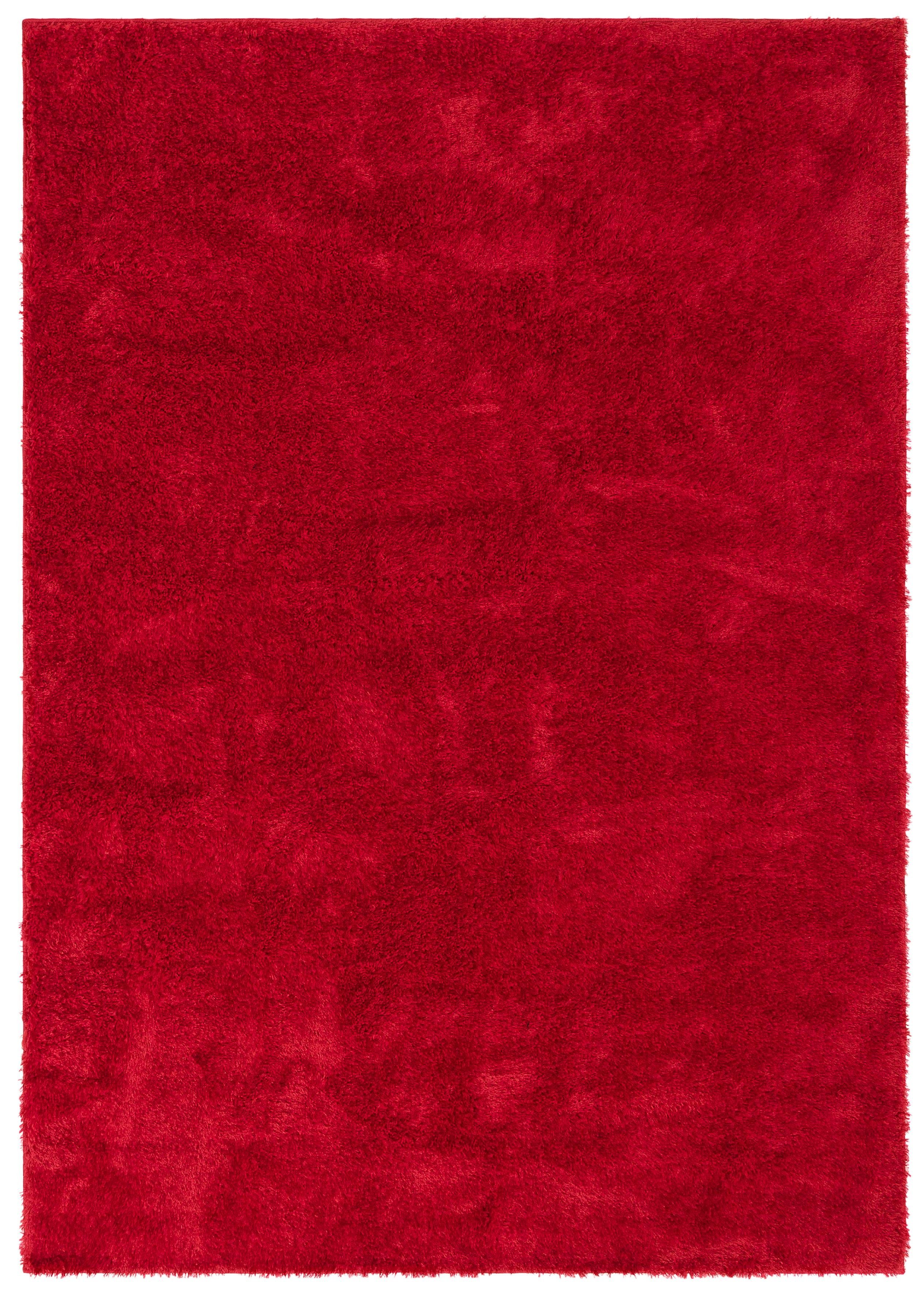 Hochflor-Teppich Mikro Soft Ideal, my home, rechteckig, Höhe: 30 mm, Microfaser, extra flauschig, Weich, Pflegeleicht, Elegant, Uni