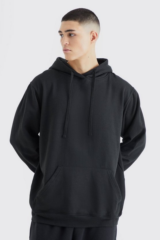Oversize Hoodie mit Rosen-Print