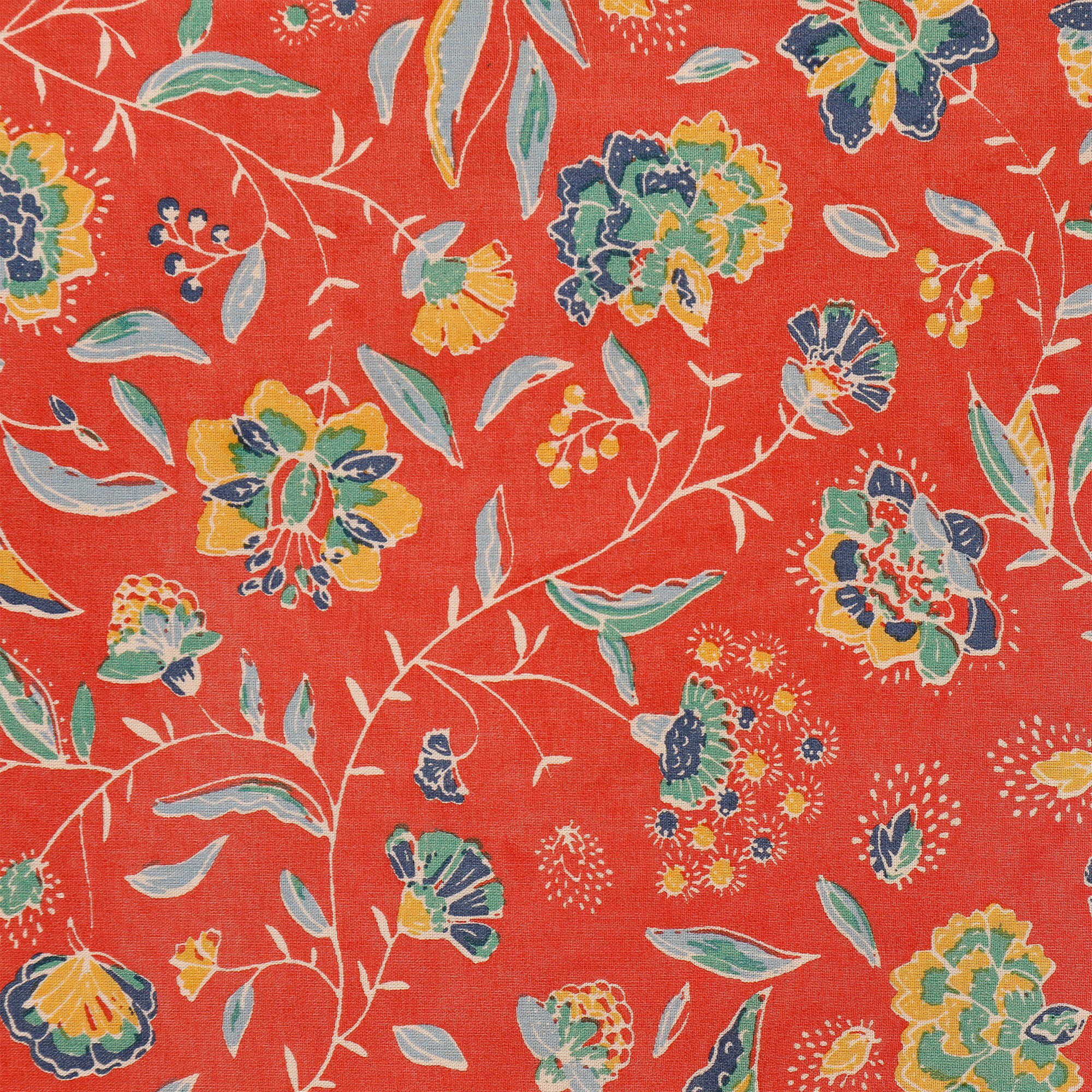 Nappe rectangulaire imprimé floral Indian Summer