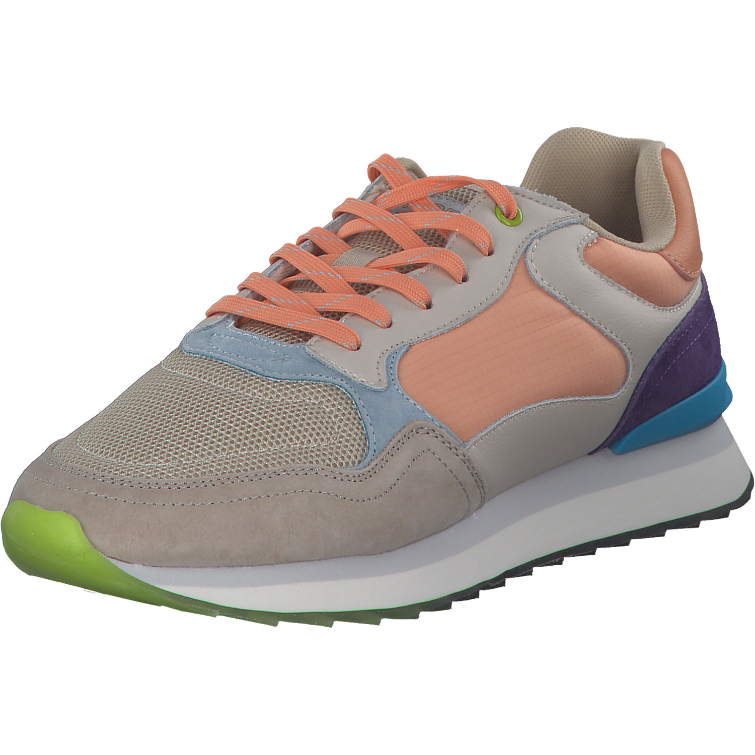 Hoff Schuhe 1230200, Schnürschuhe, Damen, beige/orange/lila/blau
