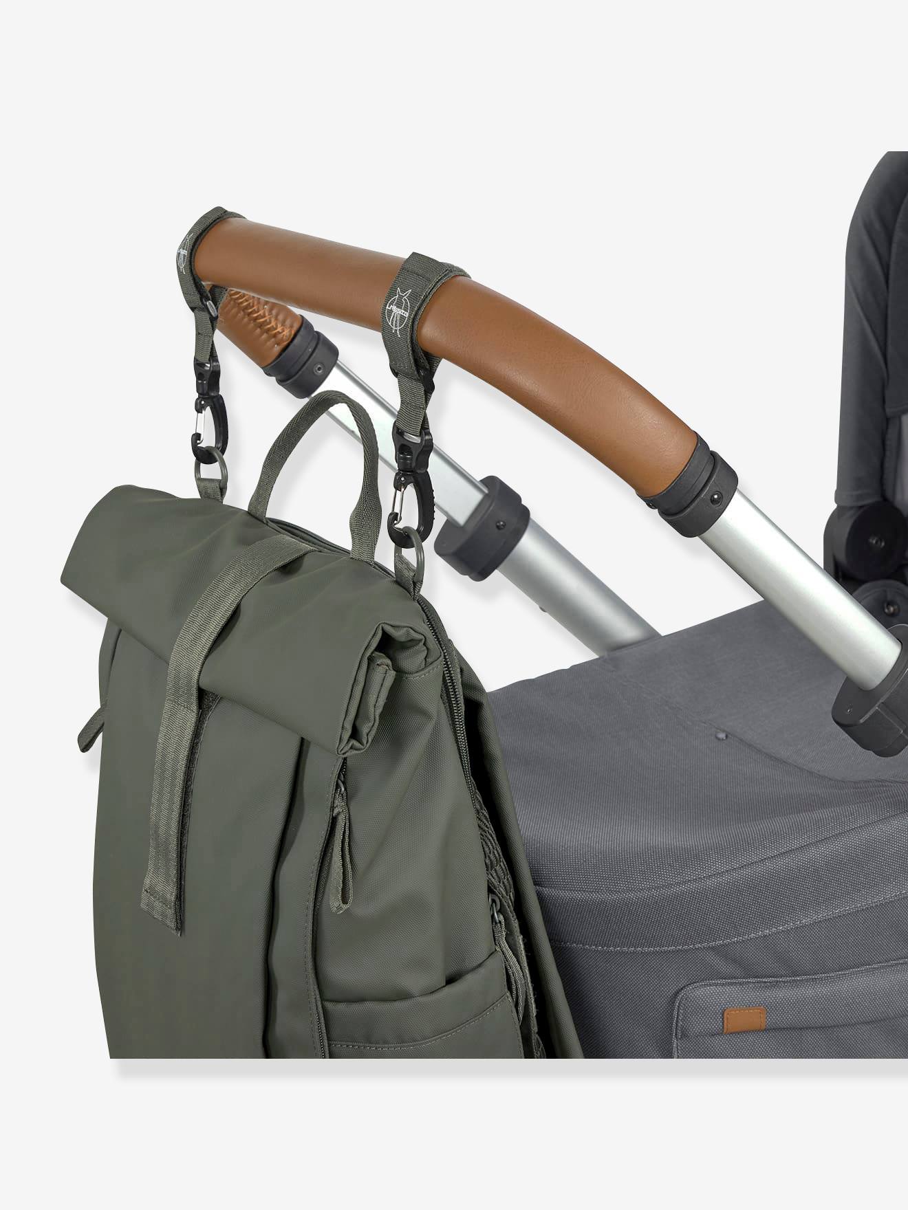 Lässig Wickelrucksack ROLLTOP GREEN LABEL LÄSSIG - olivgrün