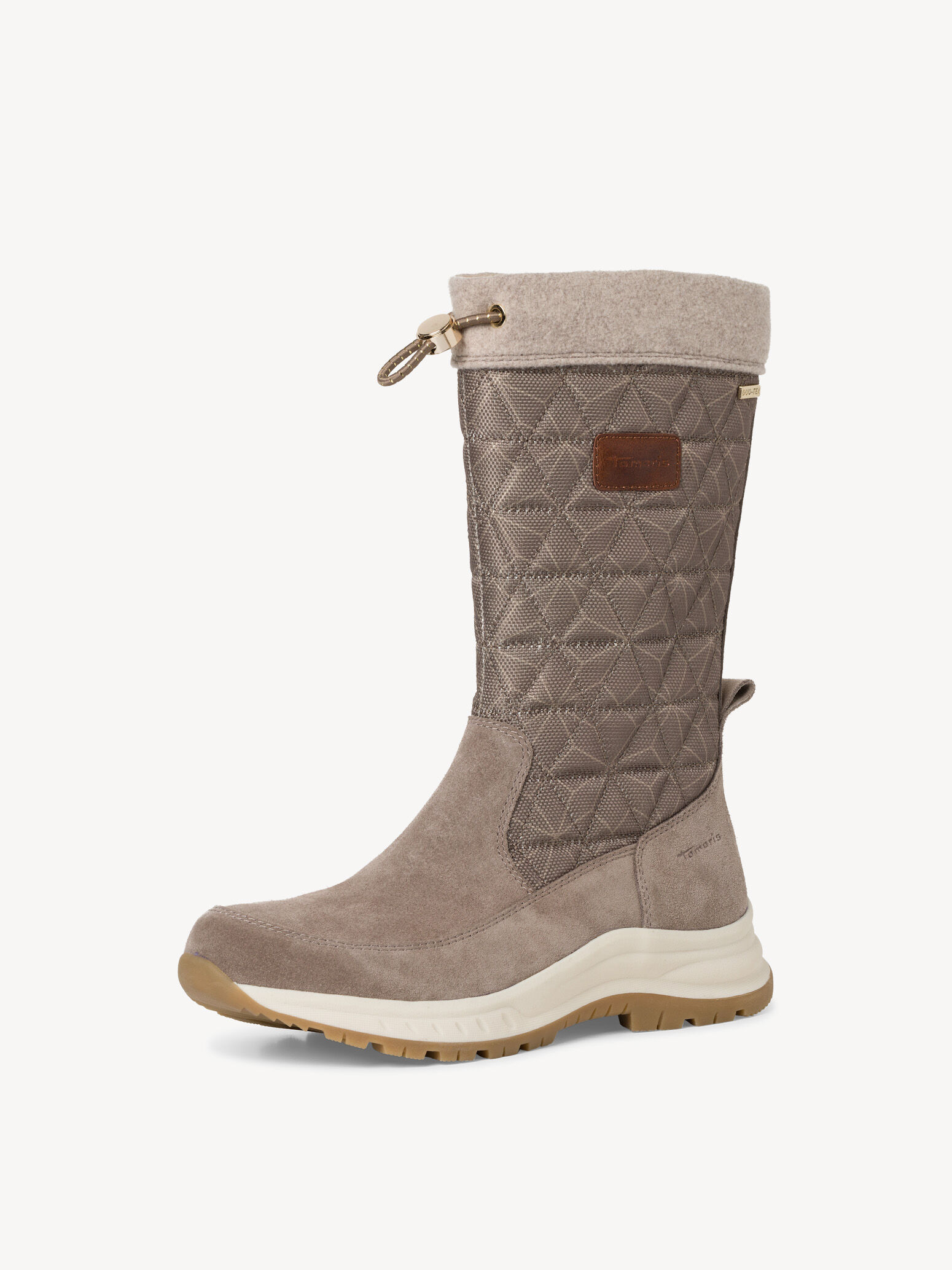 Bottine en cuir - marron