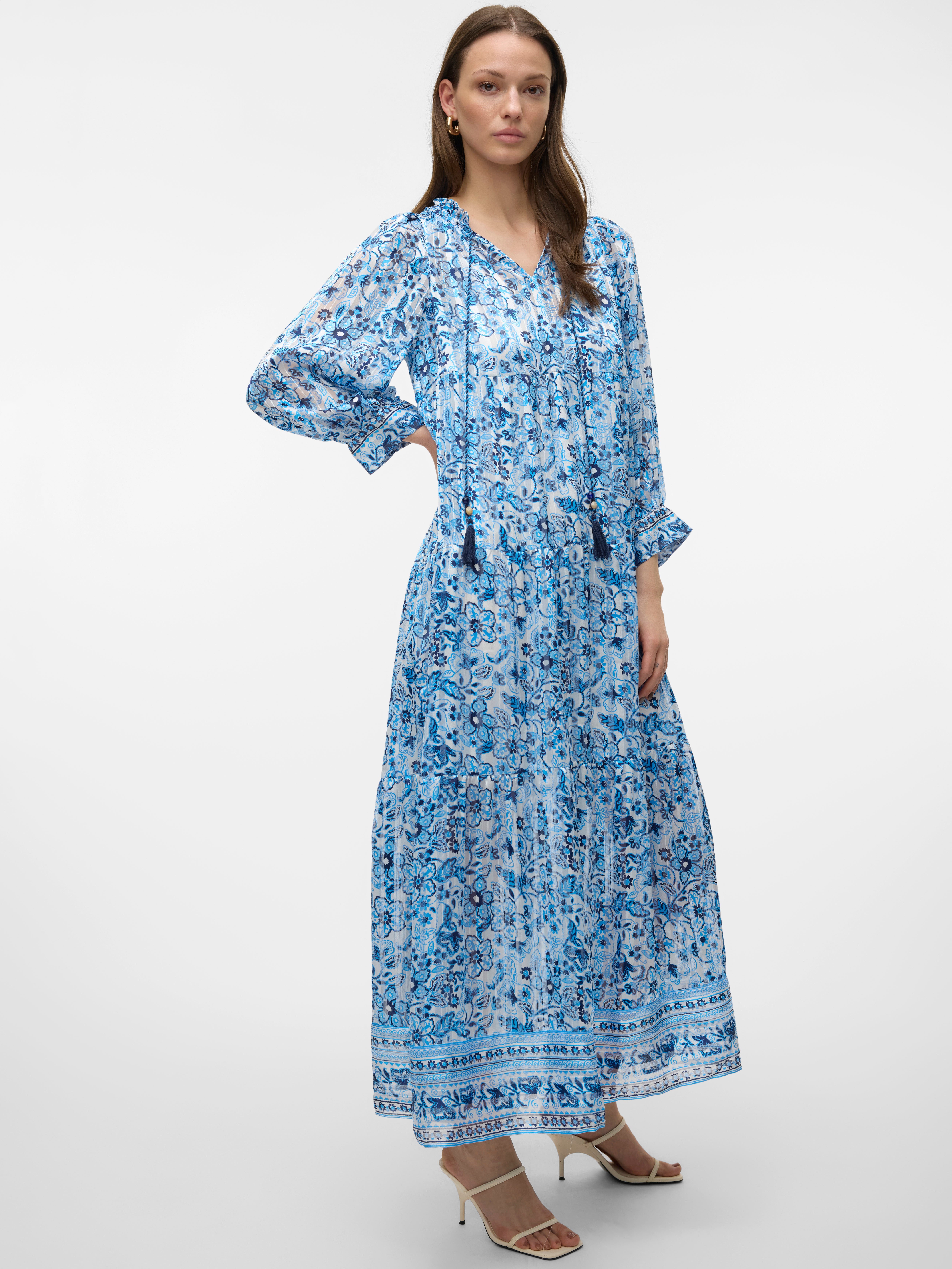 VMHEDI Langes Kleid