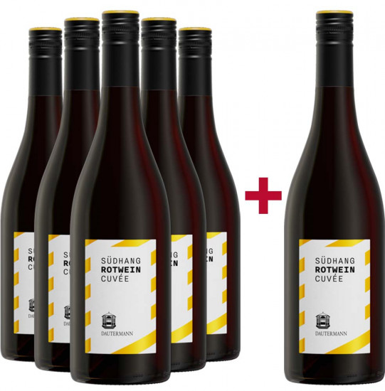 5+1 Paket Südhang Rotweincuvée - Weingut Dautermann