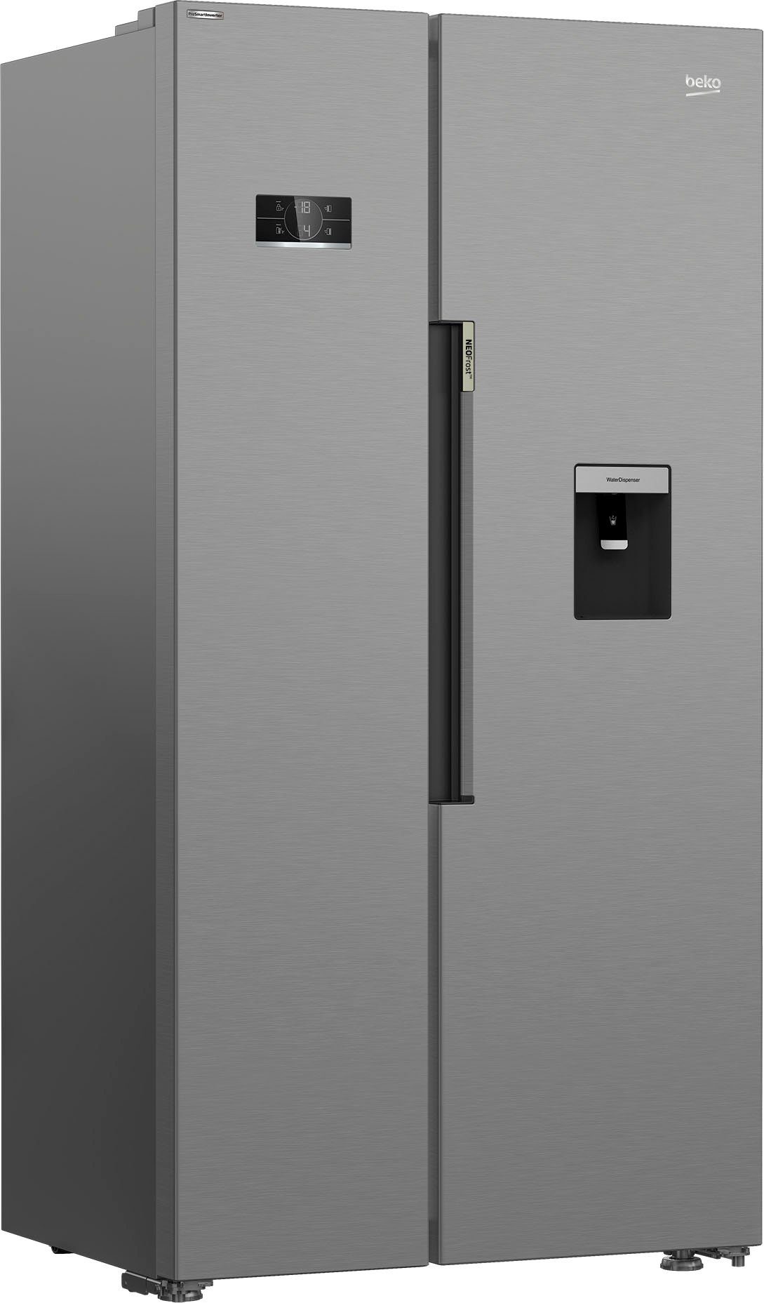 BEKO Side-by-Side GN163241XBN, 179 cm hoch, 91 cm breit