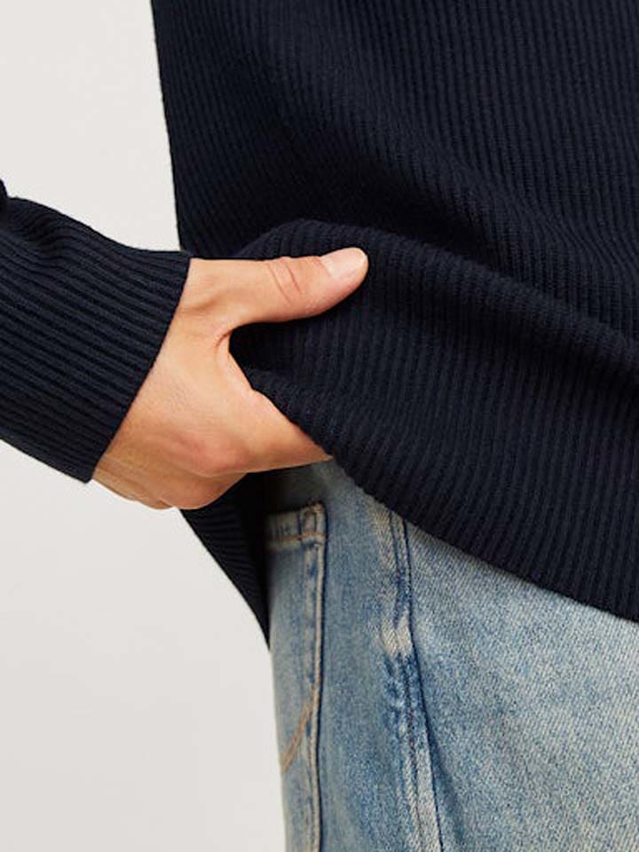 Jack & Jones Pullover in Dunkelblau günstig kaufen