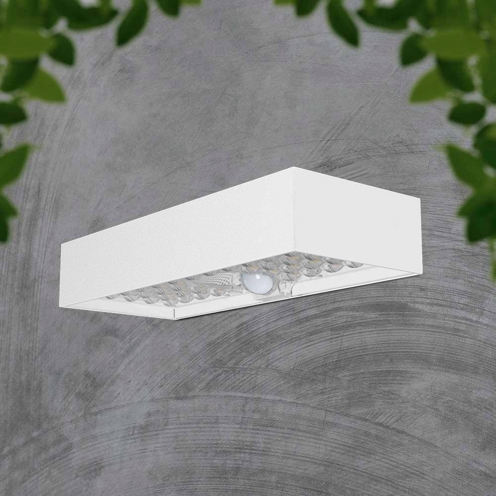 V-TAC LED Solarleuchte VT-406 Solar-Wandleuchte 6W 4000K