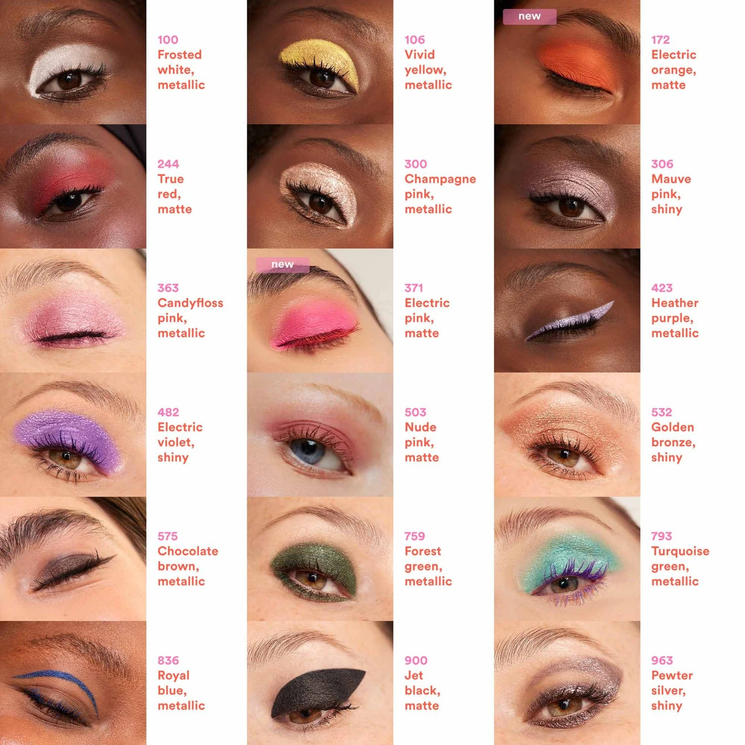 3INA The 24h Cream Eyeshadow