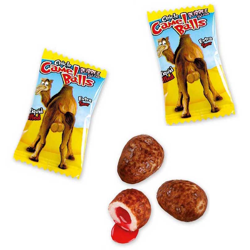 Fini Camel Balls Extra Sour Bubble Gum 200er
