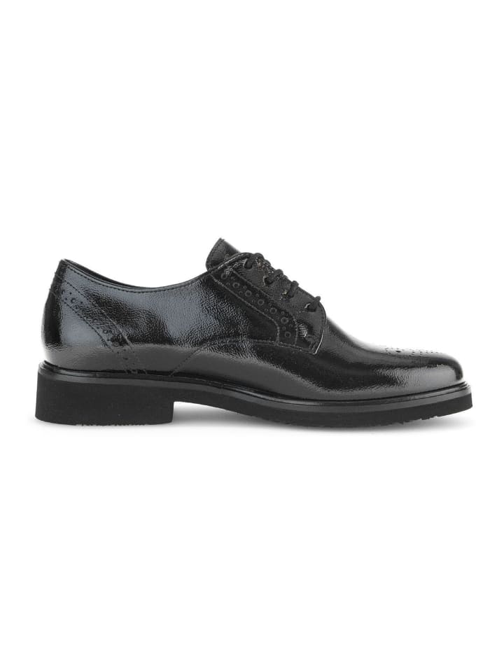 Gabor Halbschuhe in Schwarz Lack günstig kaufen