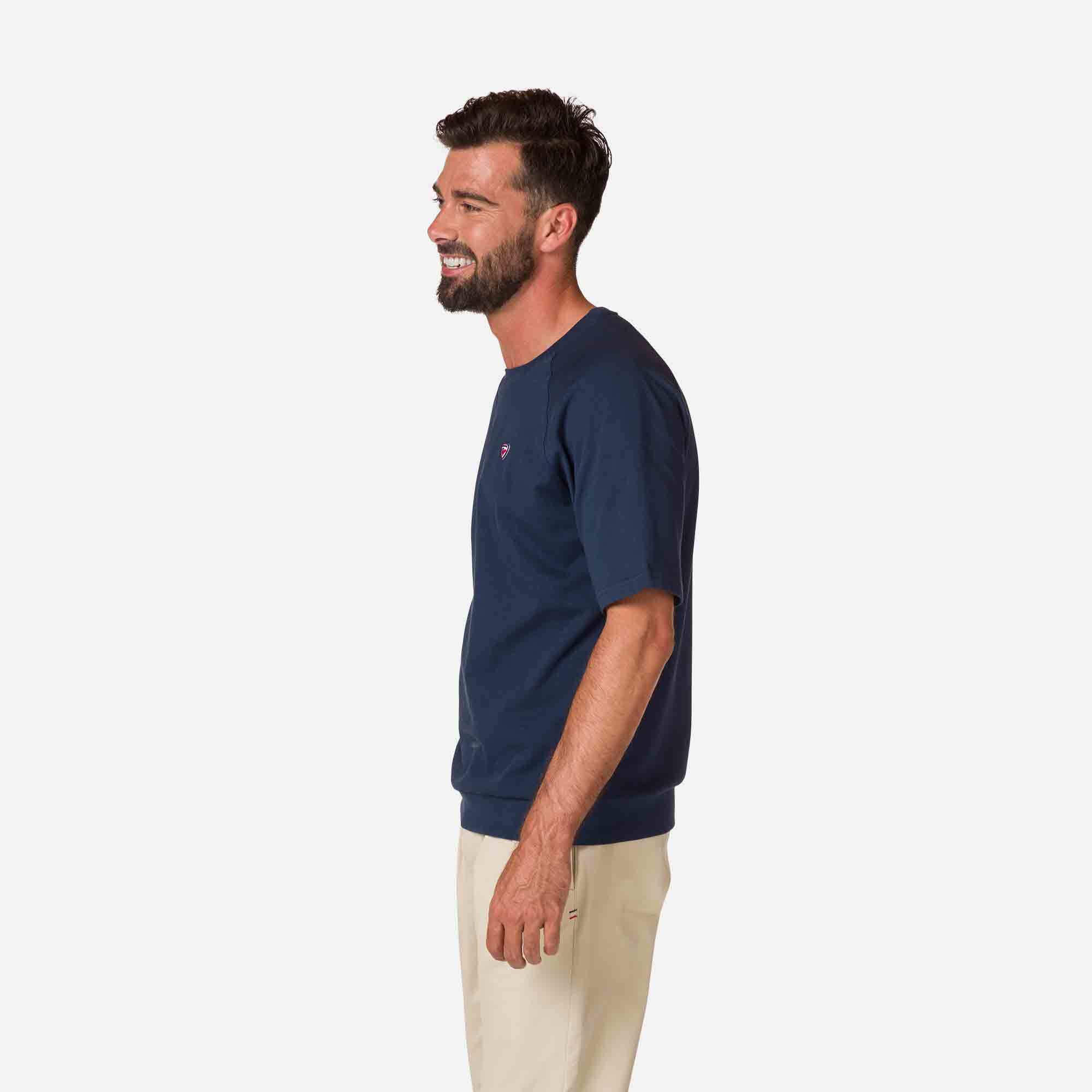 T-shirt confortable en coton à manches raglan courtes homme