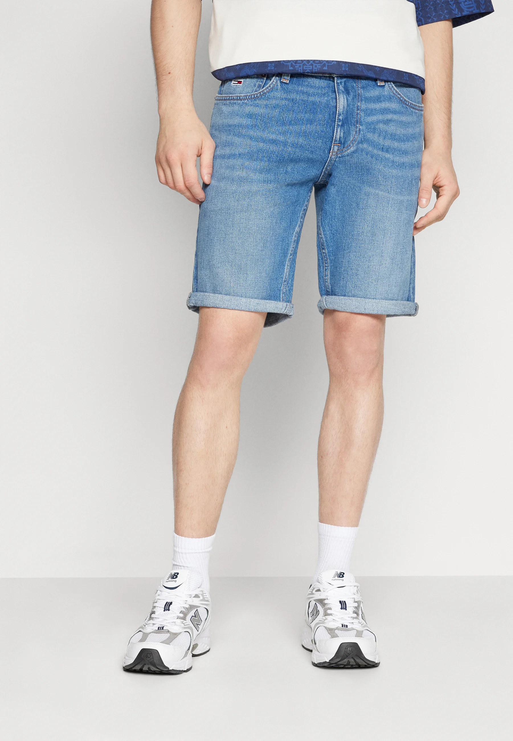 Tommy Jeans SCANTON - Pantalones cortos vaqueros