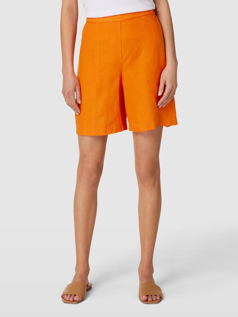 Bermuda mit Gesäßtasche in orange