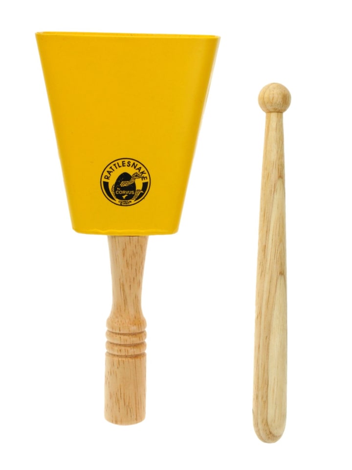 Corvus Kuhglocke 18 x 8 x 4,5 cm in gelb günstig kaufen onesize
