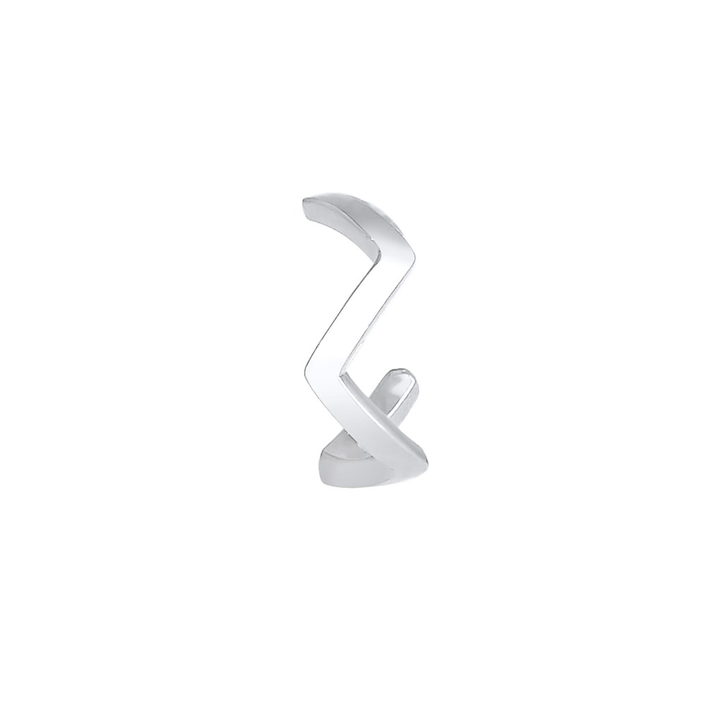 Elli Elli Boucles d'Oreilles Boucle d'oreille dame Zig Zag Trend Blogger de base Minim Boucles d'oreilles