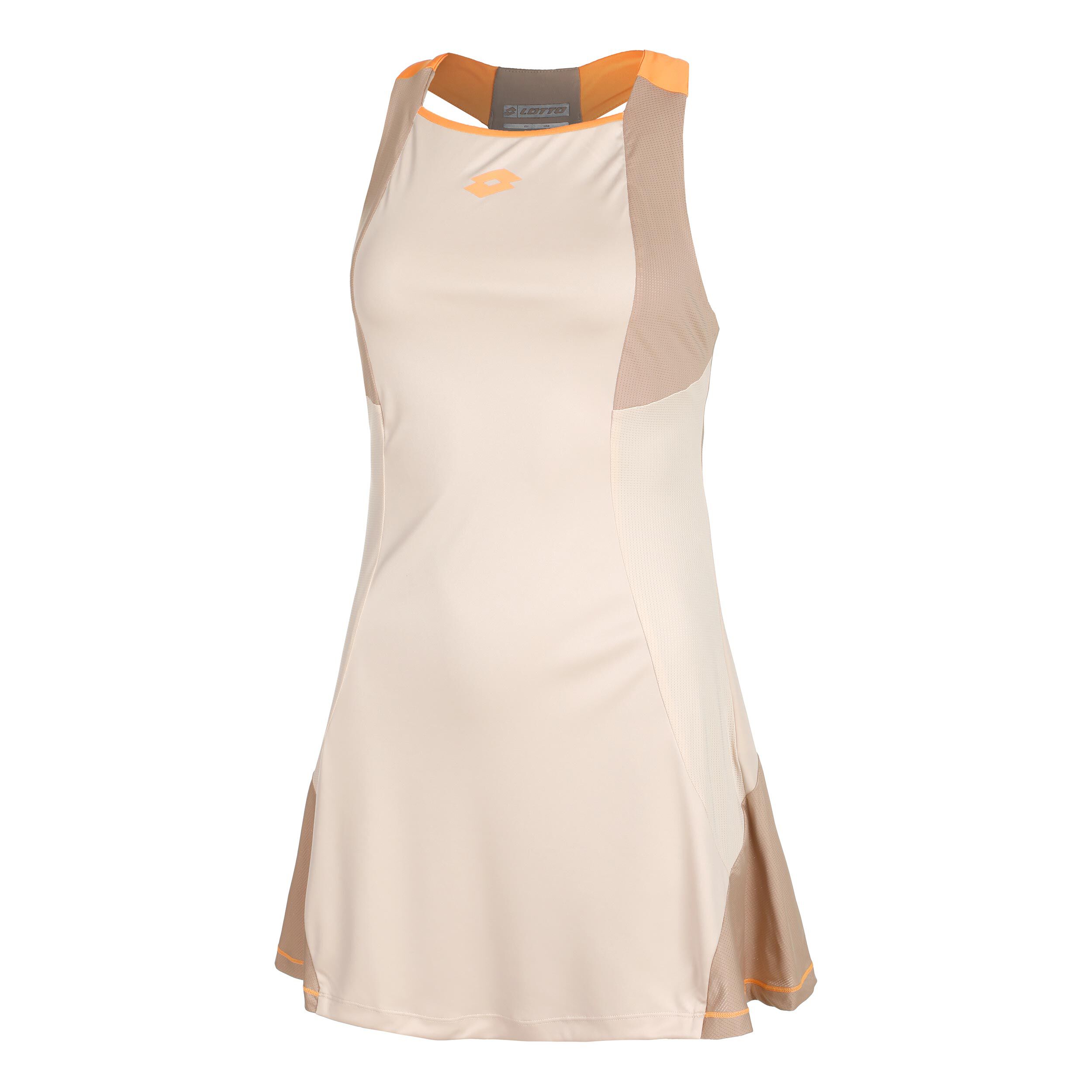 Tech Kleid Damen - Creme, Beige
