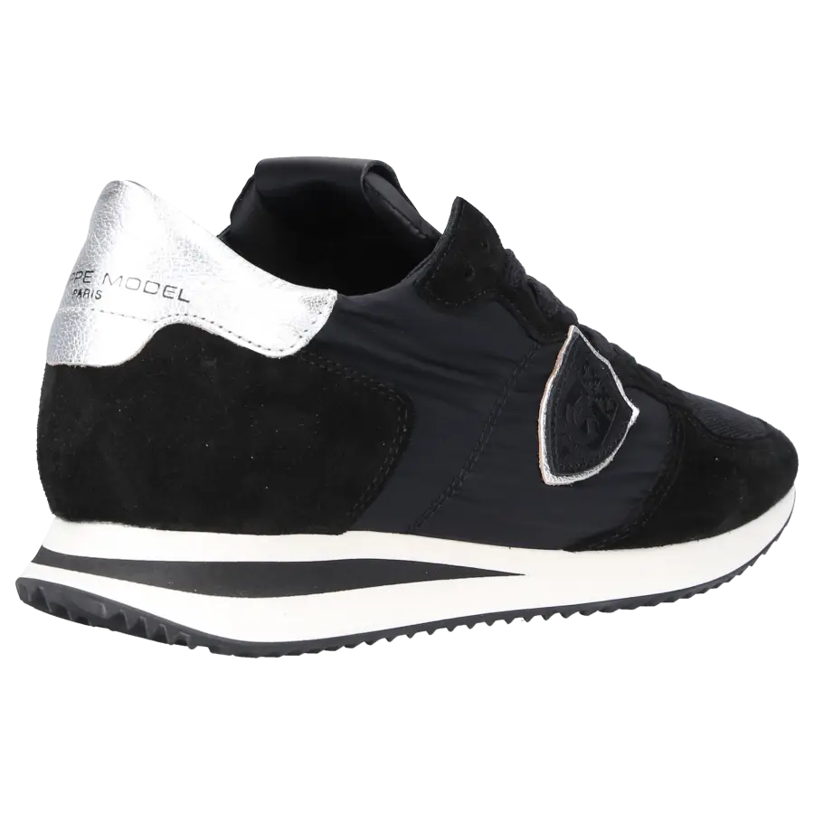 Philippe Model - Sneaker TRPX BASIC Veloursleder - schwarz