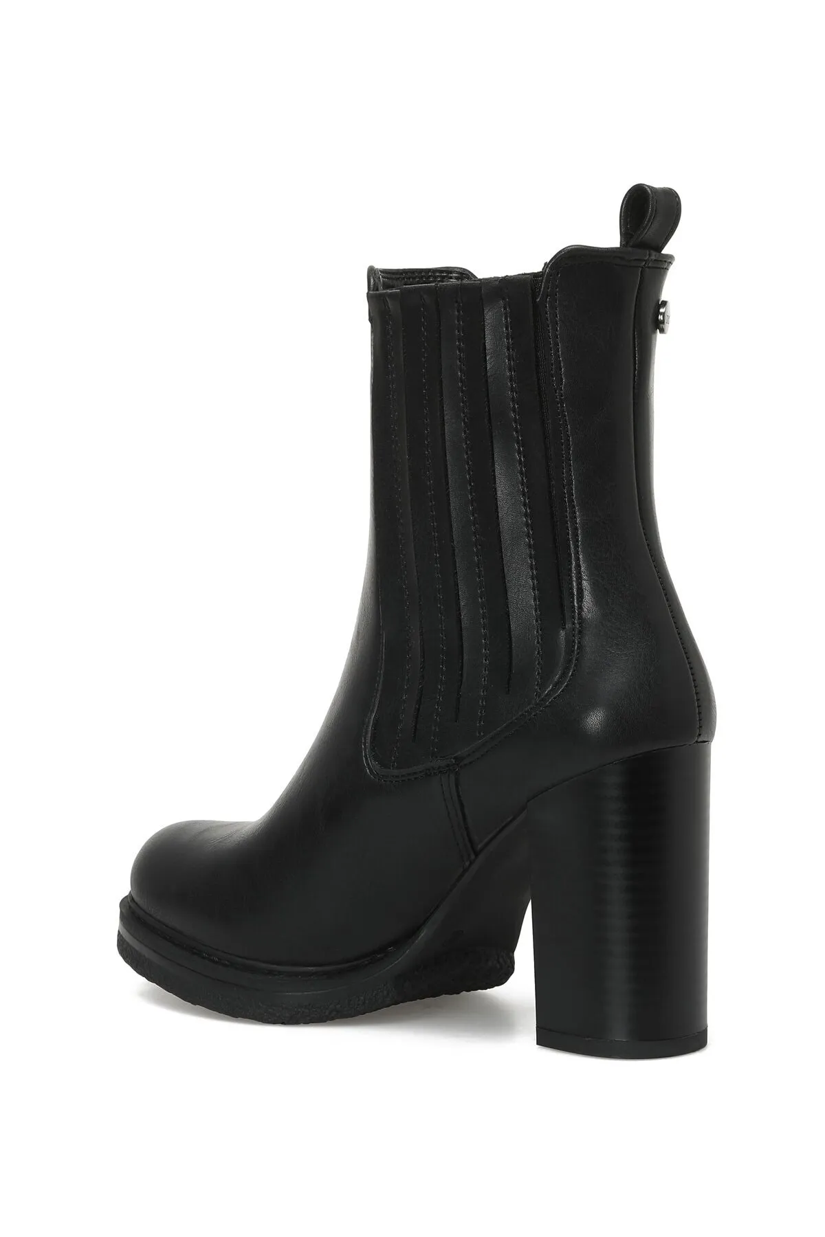 İnci  Stiefelette - Schwarz - Pfennigabsatz/Stiletto