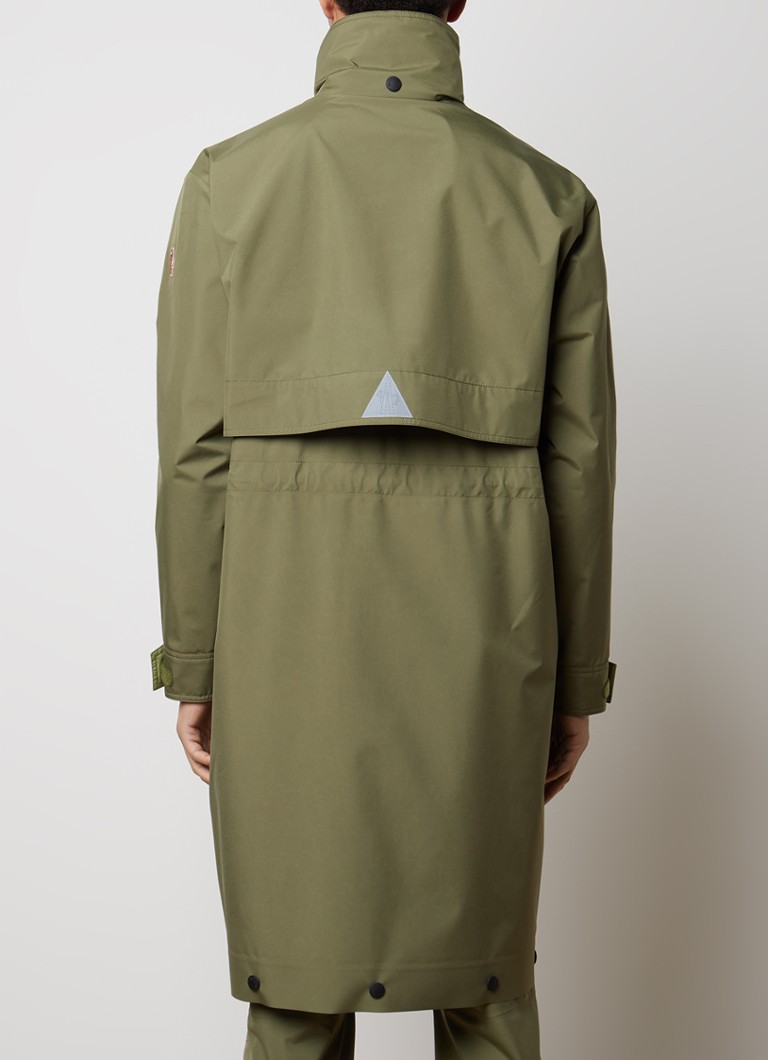 Moncler Steig parka with stowable collar and drawstring