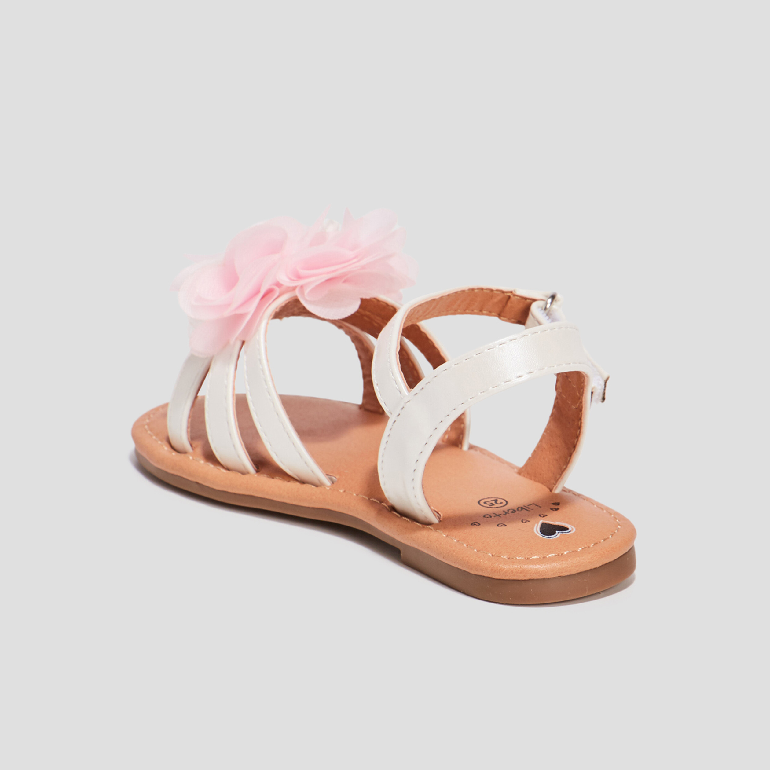 Sandales Liberto blanc fille | La Halle