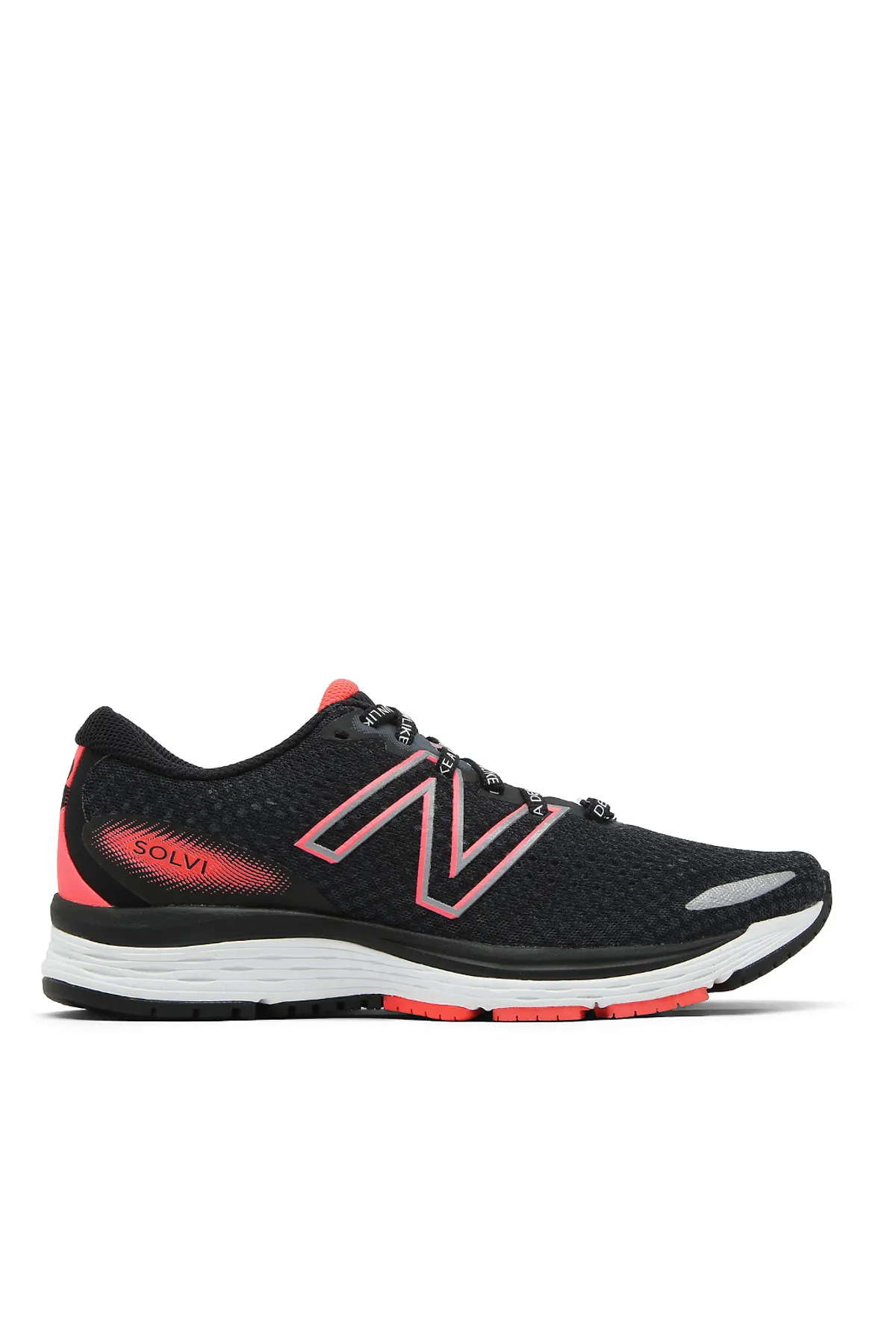 New Balance  Sneaker Damen / Mädchen SCHWARZ/VIVID CORAL B