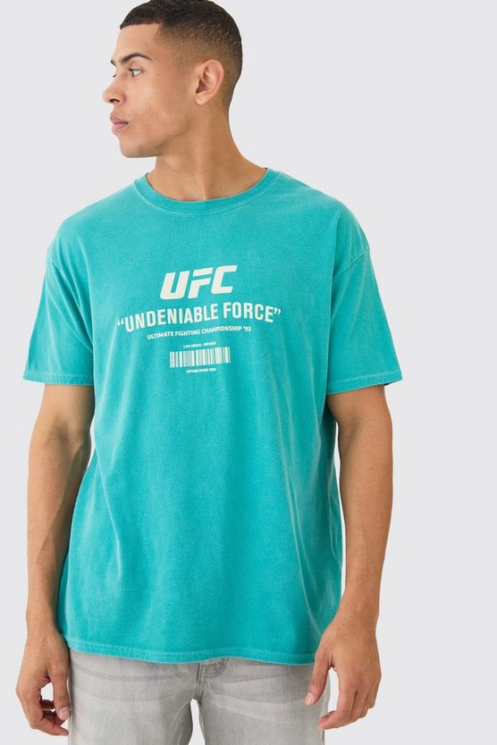 Oversize T-Shirt mit lizenziertem Ufc Print