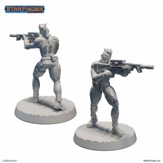 Starfinder Miniatures: Android Hired Gun