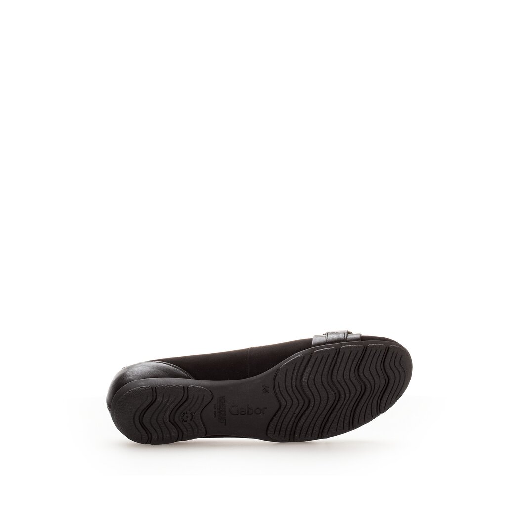 Gabor fashion Sportliche Ballerina schwarz