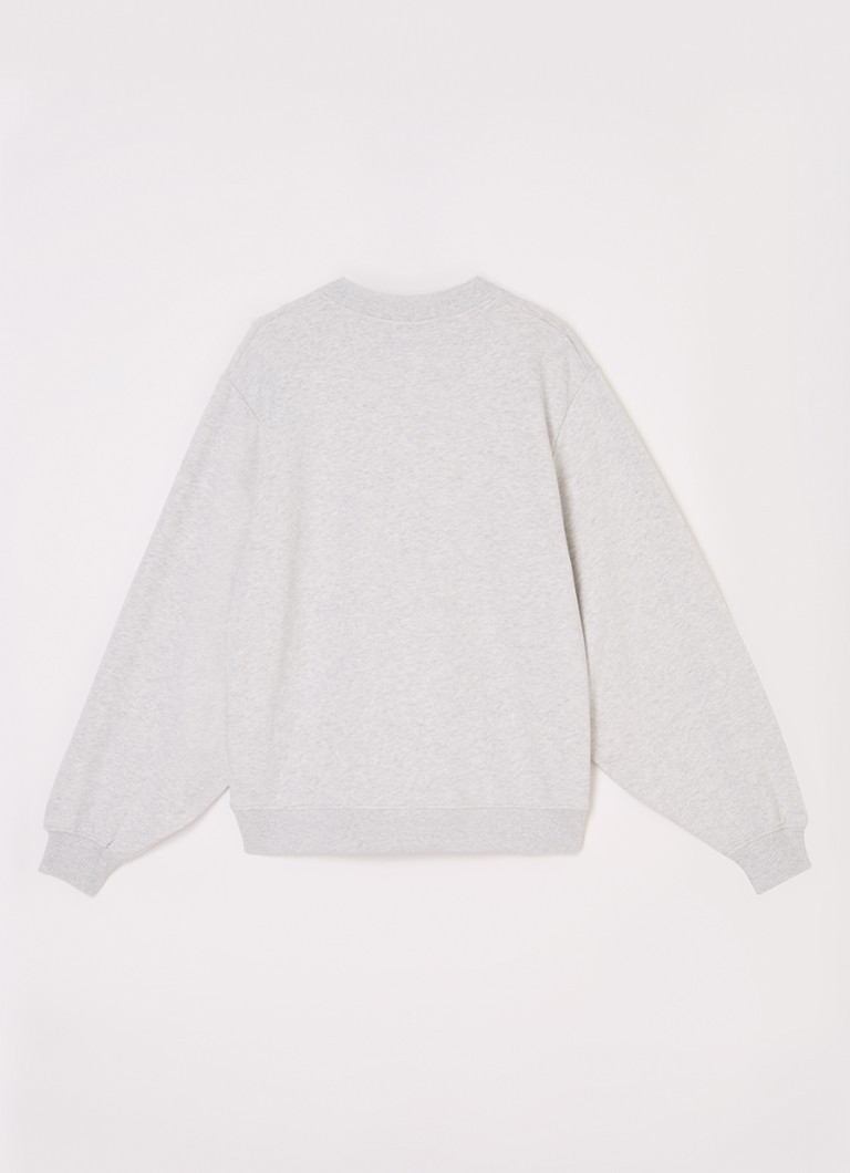 Calvin Klein Chenille -neulepusero, jossa logobrodeeraus