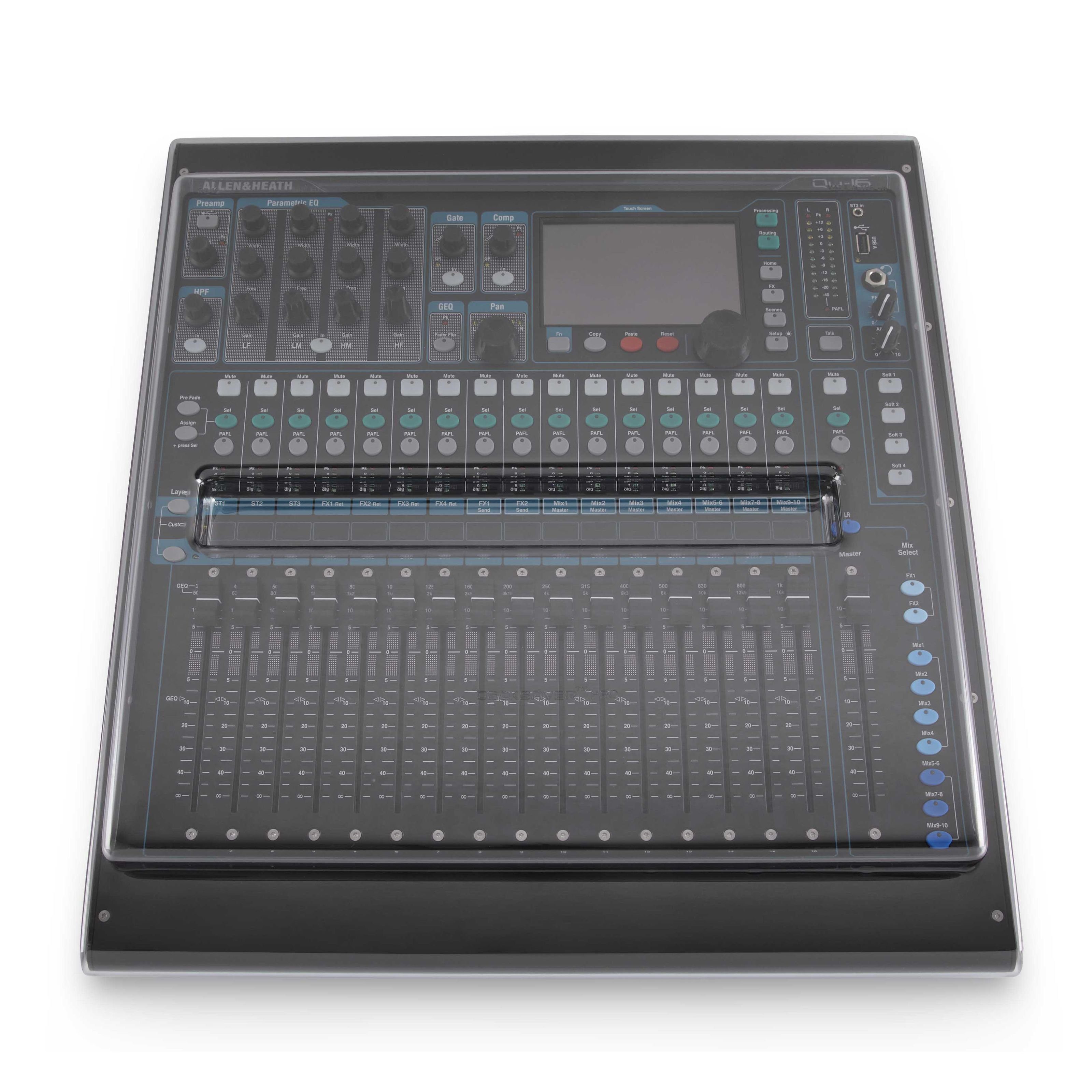 Decksaver Mischpult, Pro Cover Allen & Heath QU-16