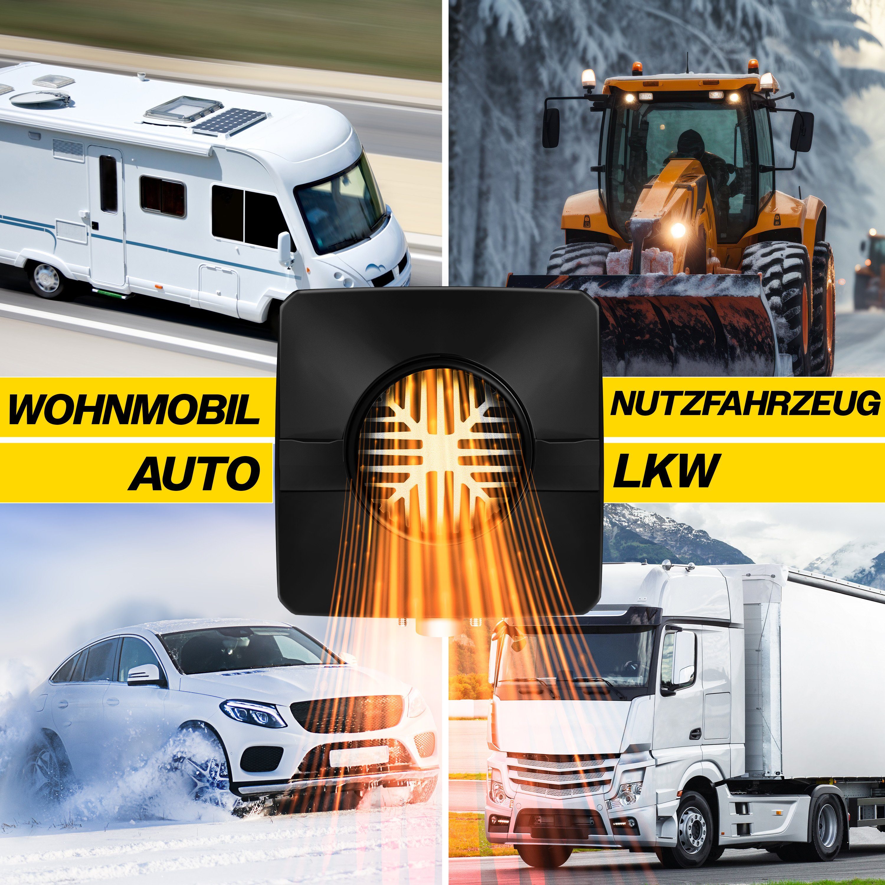 KESSER Heizgerät, 5000 W, Standheizung 5 & 8KW für Diesel +LCD-Display Fernbedienung
