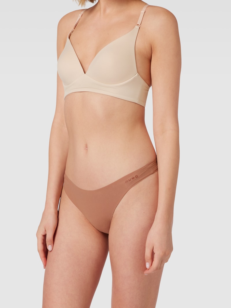 BH mit Label-Print Modell 'LASER' in hellbraun