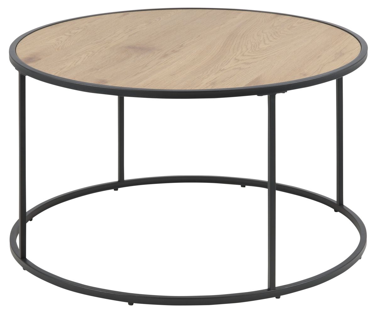 Couchtisch Seaford Eiche Ø 80 cm