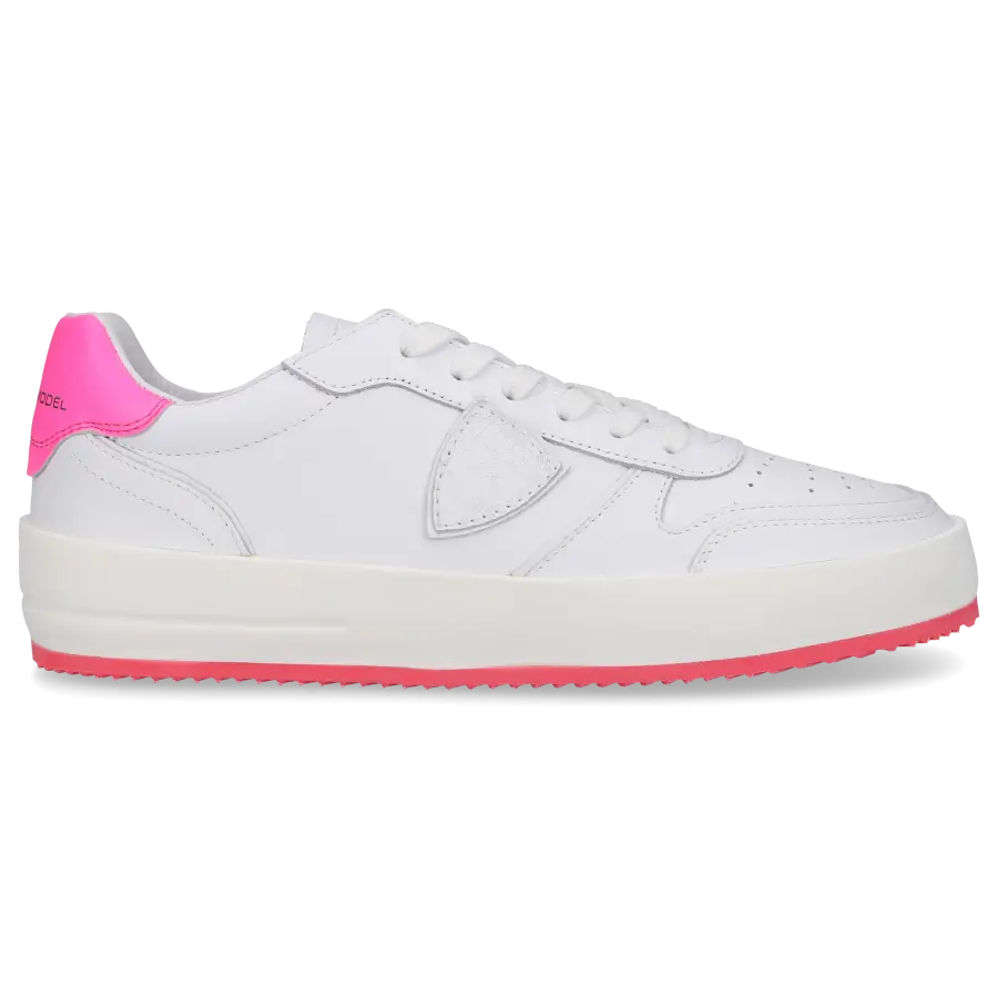 Philippe Model - Sneaker low NICE Kalbsleder - weiß